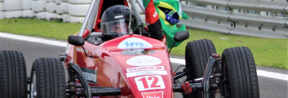 Kauan Morais é campeão na FVee Júnior com a 8ª vitória no Paulista