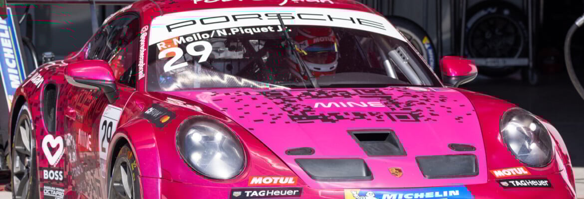 Piquet Jr e Rodrigo Mello disputam a segunda etapa da Porsche Endurance Challenge, em Goiânia