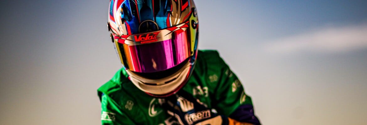 Brasiliense Gabriel Koenigkan é P1 no Kart Jr do FIA Motorsport Games após duas corridas