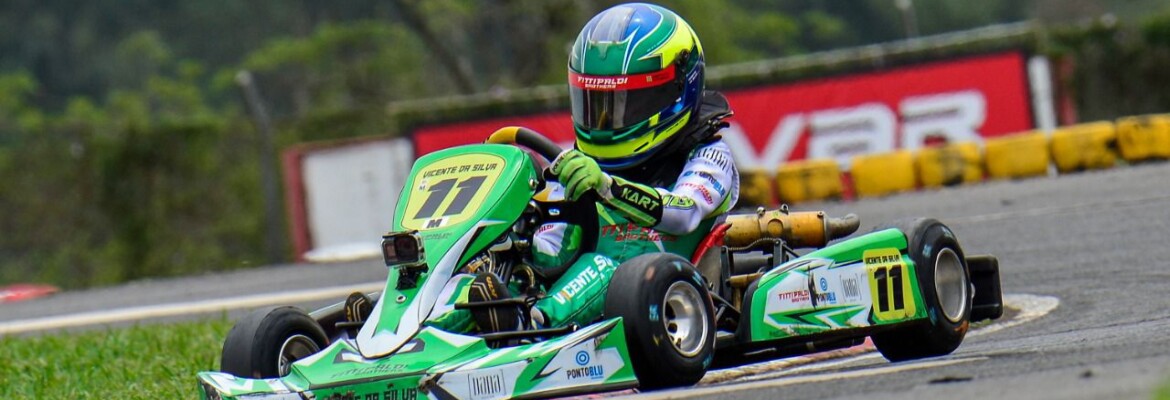 Vicente da Silva termina Brasileiro de Kart entre os dez melhores pilotos do País