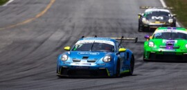 Leo Sanchez e Átila Abreu sofrem quebra após toque de um concorrente em Goiânia, fazem prova de recuperação e conquistam pontos na Porsche Endurance