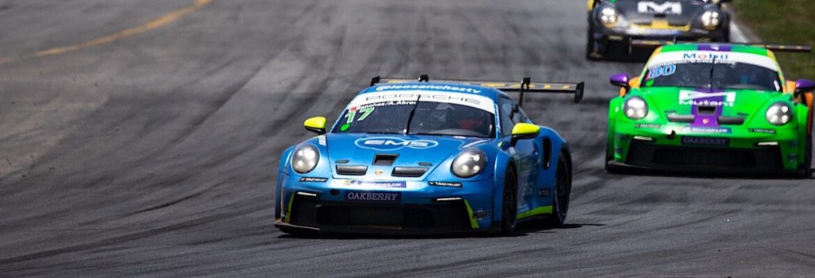 Leo Sanchez e Átila Abreu sofrem quebra após toque de um concorrente em Goiânia, fazem prova de recuperação e conquistam pontos na Porsche Endurance