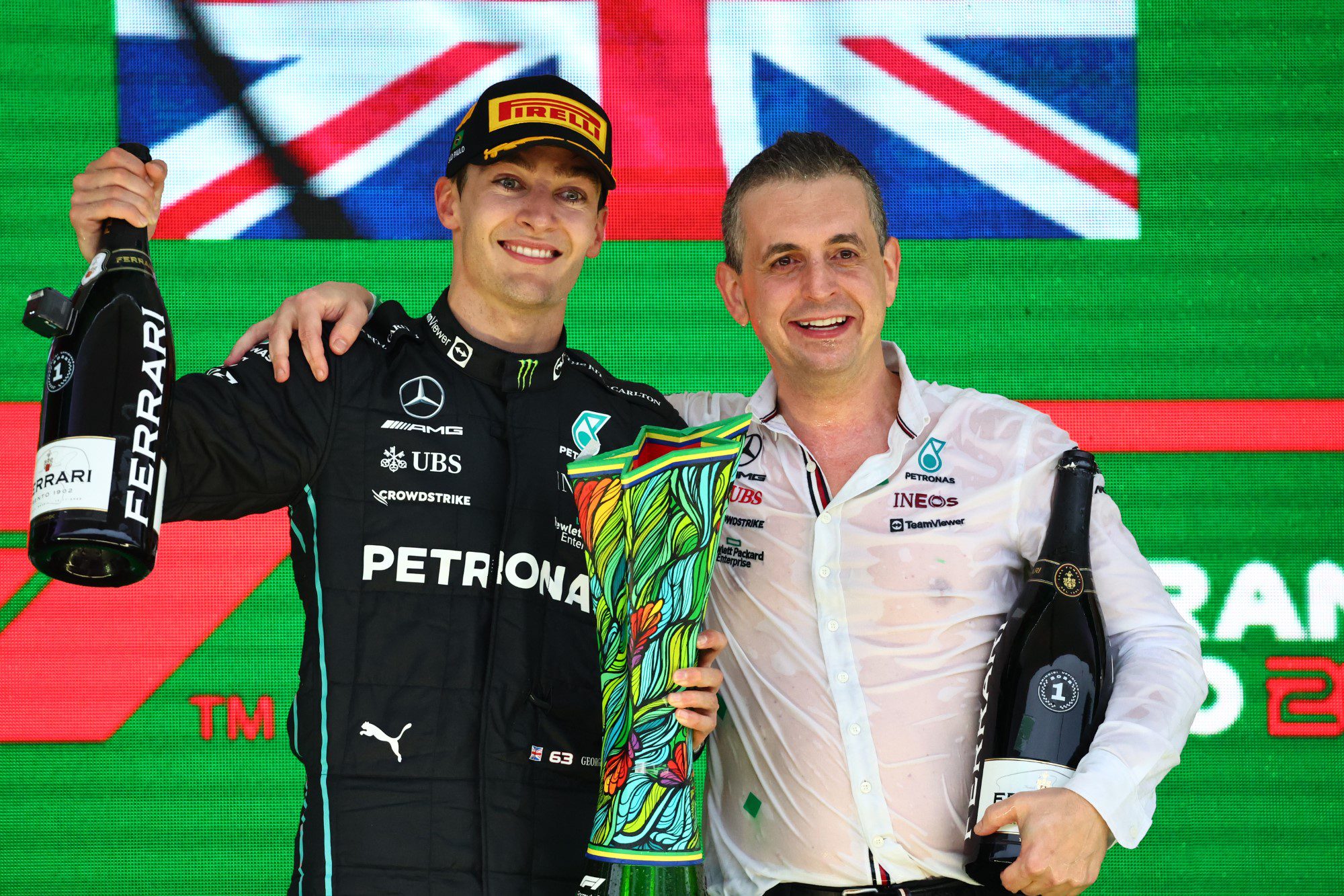 Galeria: as imagens da vitória de Russell e Mercedes no GP de São Paulo de F1 F1 2022, GP de São Paulo, Brasil, Interlagos