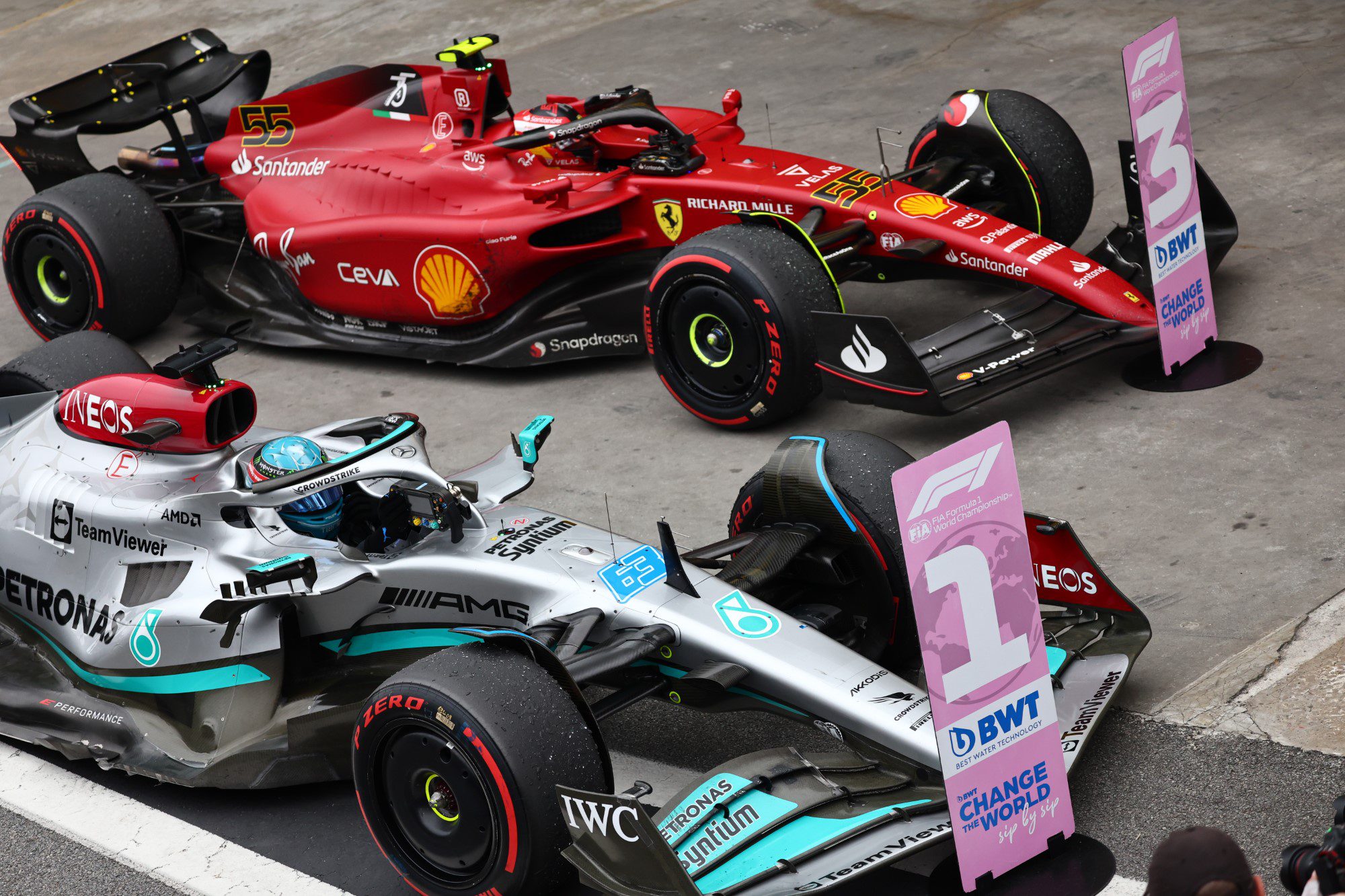 Galeria: as imagens da vitória de Russell e Mercedes no GP de São Paulo de F1 F1 2022, GP de São Paulo, Brasil, Interlagos