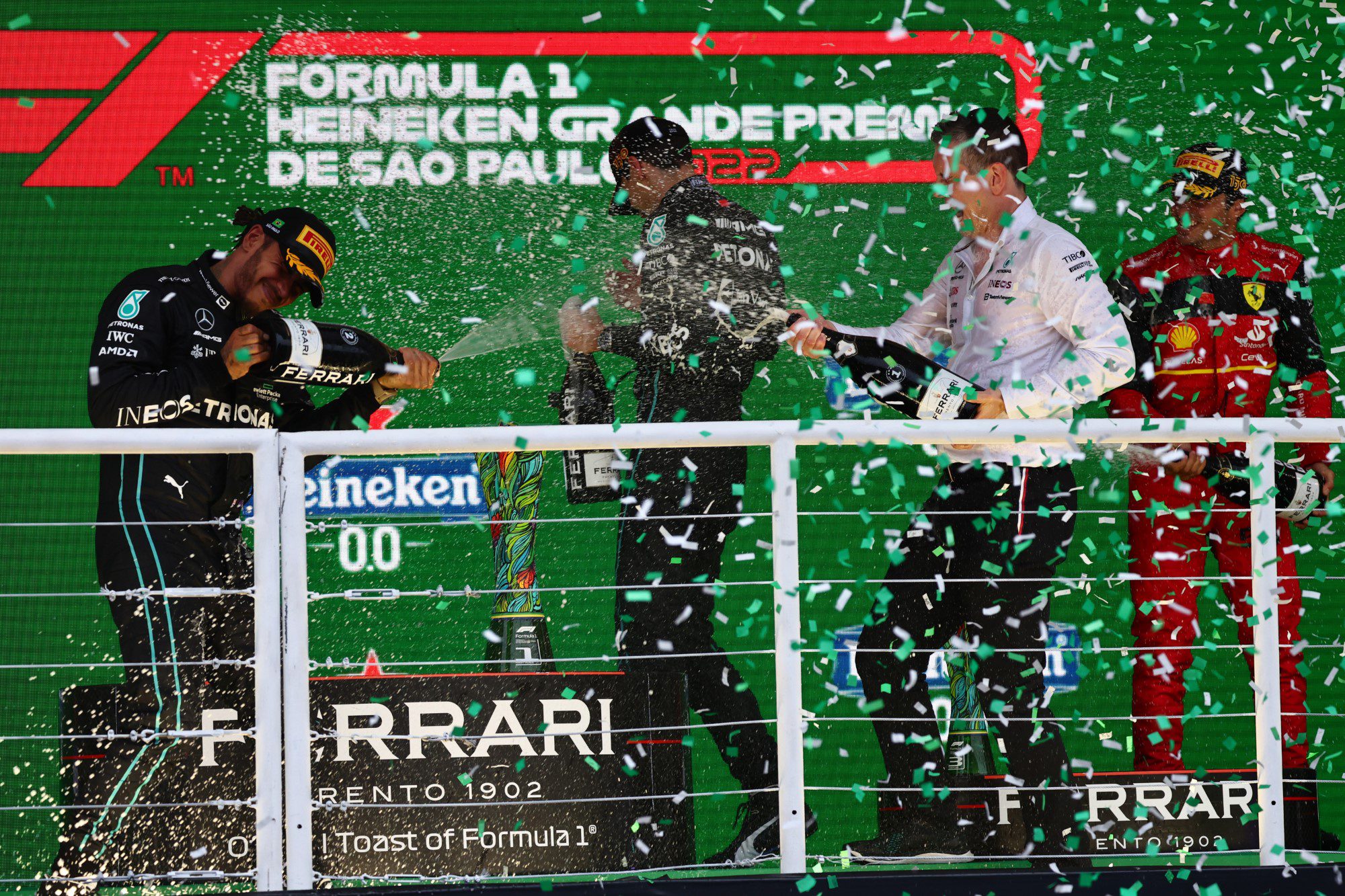 Galeria: as imagens da vitória de Russell e Mercedes no GP de São Paulo de F1 F1 2022, GP de São Paulo, Brasil, Interlagos
