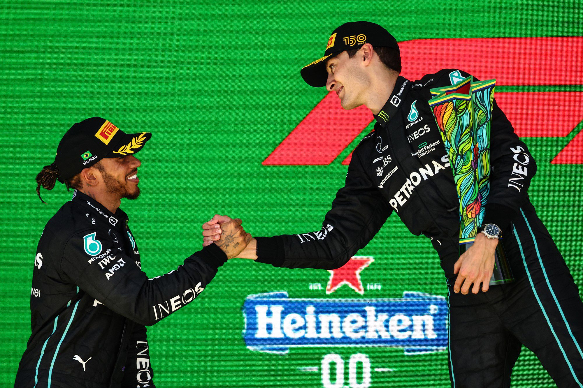 Galeria: as imagens da vitória de Russell e Mercedes no GP de São Paulo de F1 F1 2022, GP de São Paulo, Brasil, Interlagos