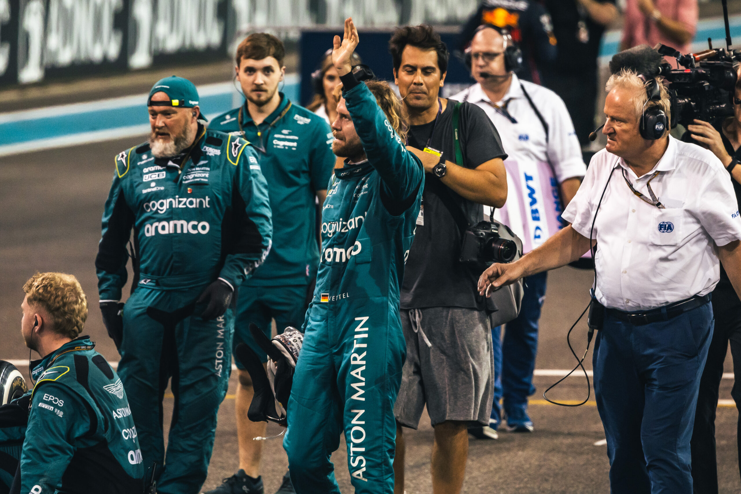 Emoção e 360°: Sebastian Vettel se despede da F1; veja as fotos F1 2022, GP de Abu Dhabi, Yas Marina