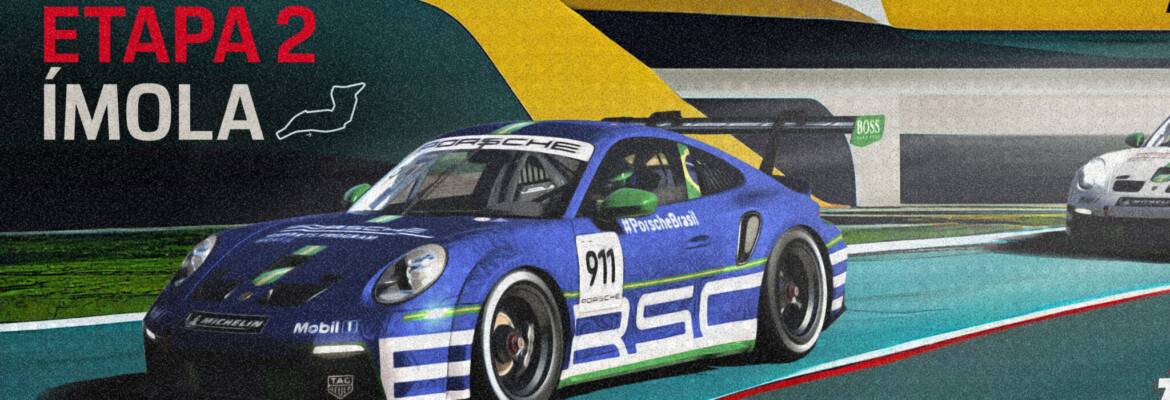 Porsche Esports Brasil abre semana de rodada dupla com etapa de Ímola