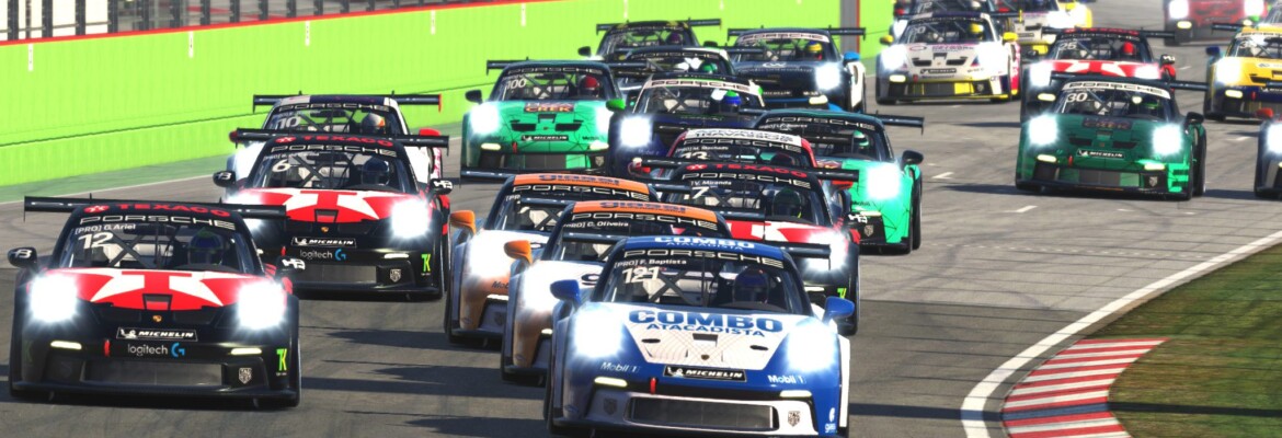 Gustavo Ariel e Pedro Burger vencem etapa de Ímola do Porsche Esports Brasil