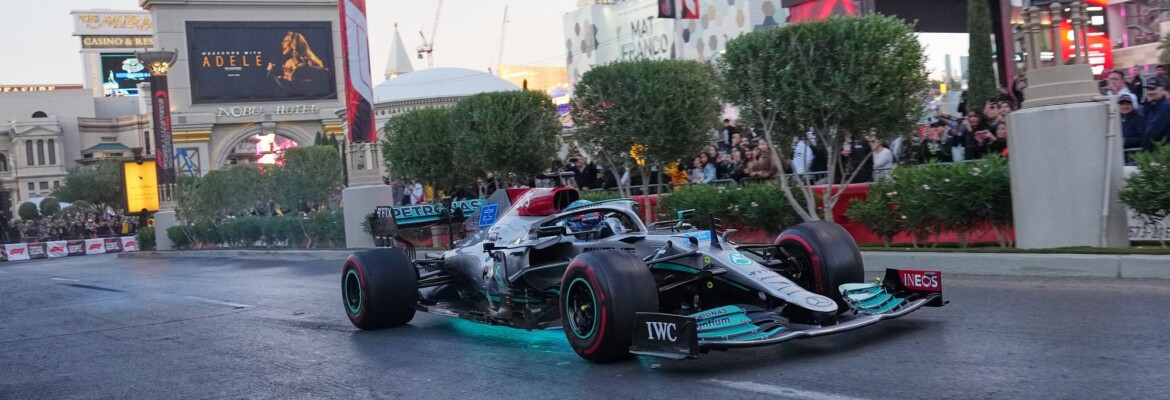 F1 realiza evento para lançamento do GP de Las Vegas de 2023