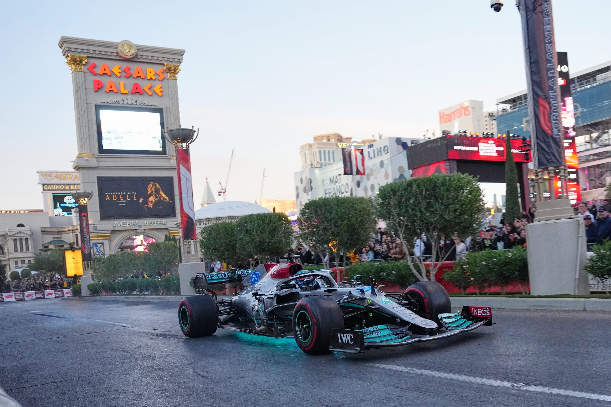 F1 realiza evento para lançamento do GP de Las Vegas de 2023