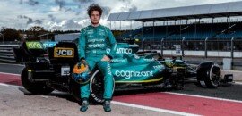 Aston Martin elogia “profissionalismo, desempenho e feedback” de Drugovich após 1º teste com um F1