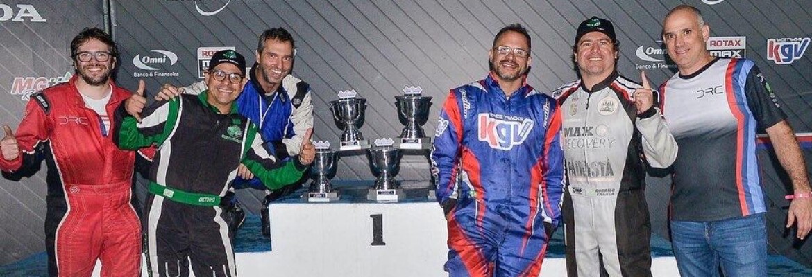 DRC Competições é campeã e vice da Pro-500 Sênior e busca título Brasileiro de Kart em dezembro