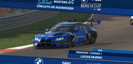 BMW M Cup by F1BC: Lucas Murno e Gustavo Ariel vencem provas agitadas em Rudskogen