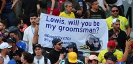 F1 – Foto: Bandeiras e cartazes complementam festa do GP de São Paulo