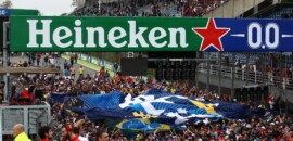 F1 e Heineken renovam contrato de patrocínio