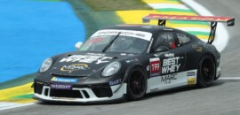 Marcondes segura Mascarello e vence corrida 1 da Sprint Challenge da Porsche na F1