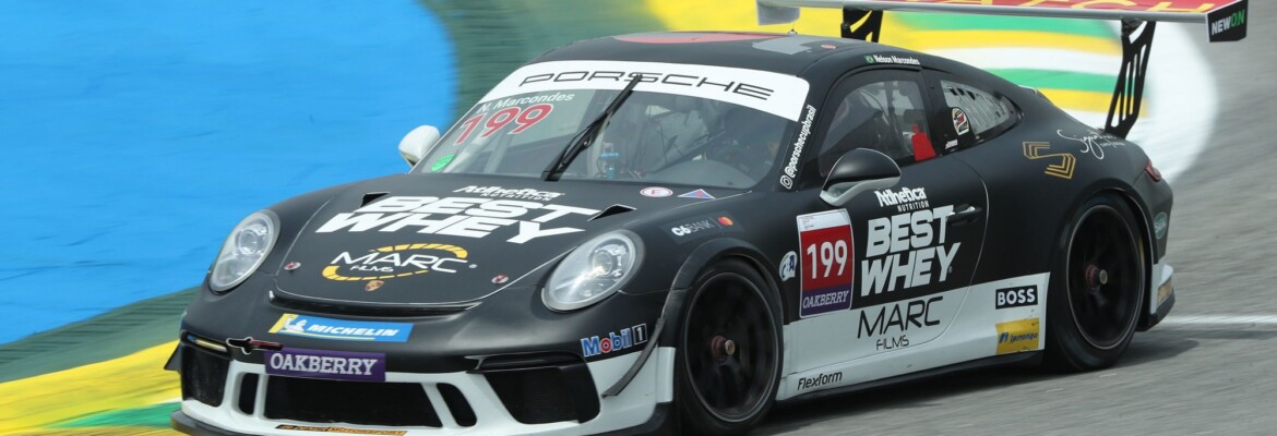 Marcondes segura Mascarello e vence corrida 1 da Sprint Challenge da Porsche na F1
