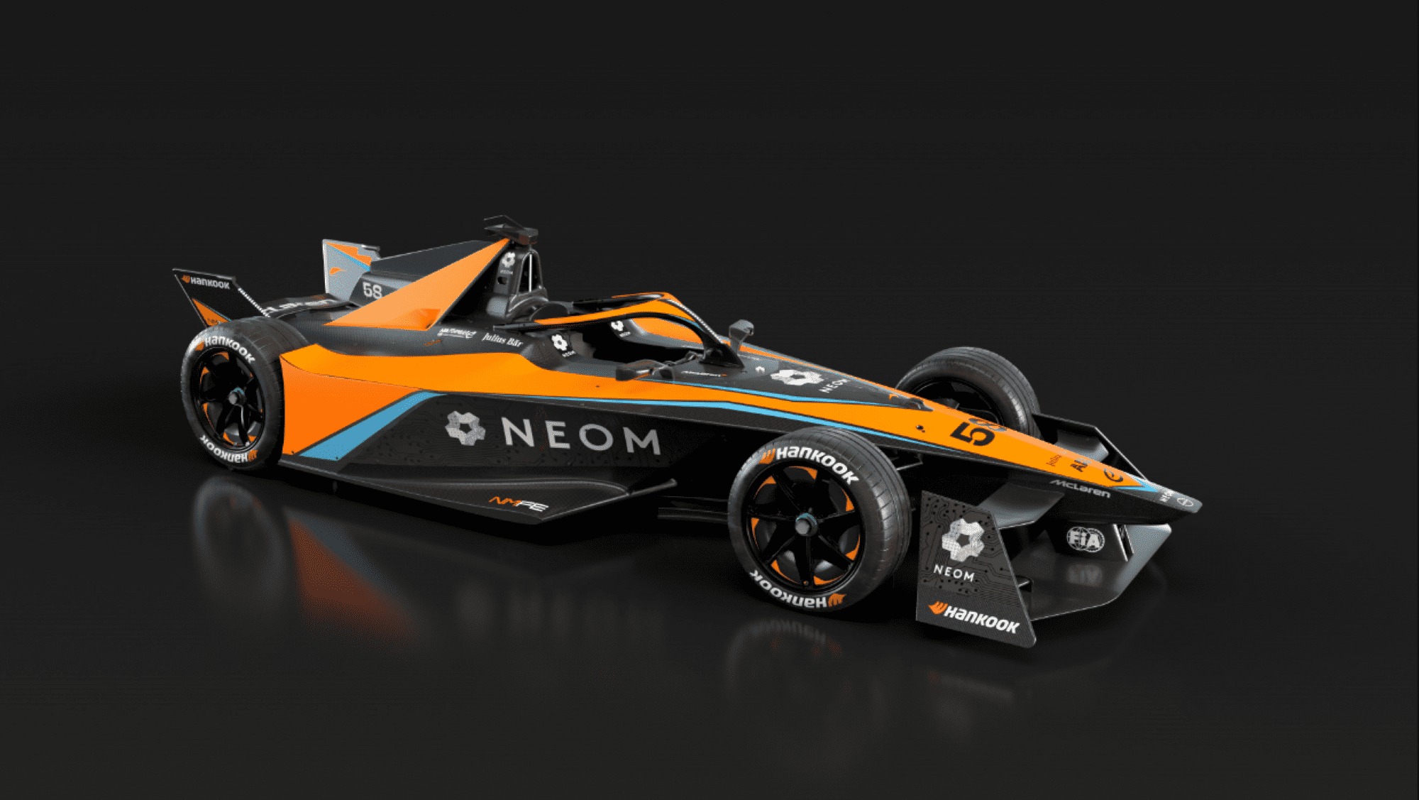 McLaren revela pintura para a 9ª temporada da Fórmula E