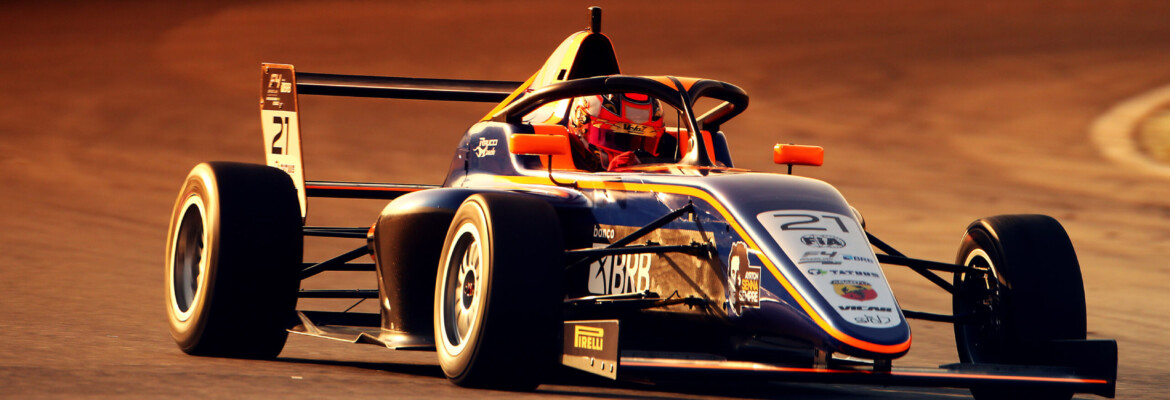 Mais jovem do grid da F4 Brasil, Álvaro Cho faz estreia em Goiânia