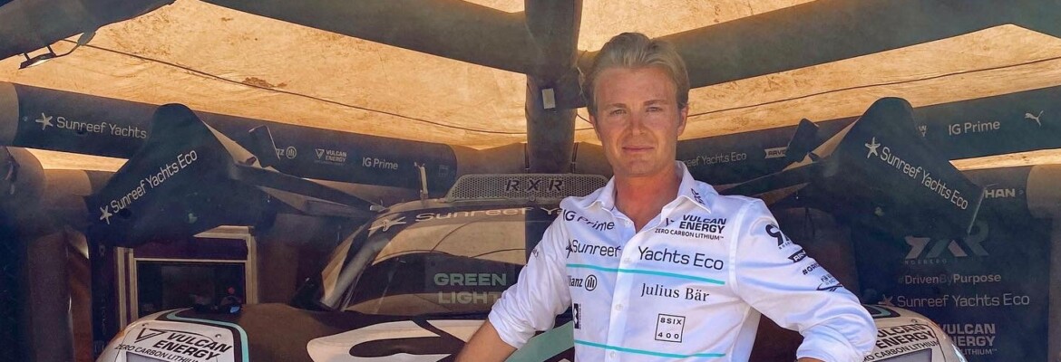 Rosberg parabeniza e brinca com título da X44 de Hamilton na Extreme E: “Estamos empatados”