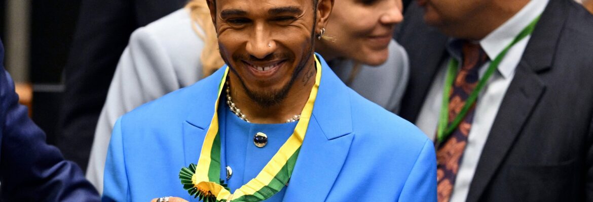 F1 repercute cidadania honorária brasileira de Hamilton: “Momento de orgulho”
