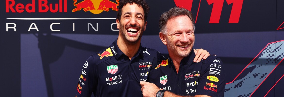 F1: Ricciardo destaca apoio inabalável de Horner após retorno à Red Bull