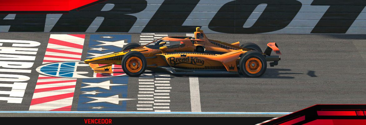 F1BC Indy Series: Adriano Pinheiro (BK) vence corrida com acidente na primeira volta em Charlotte