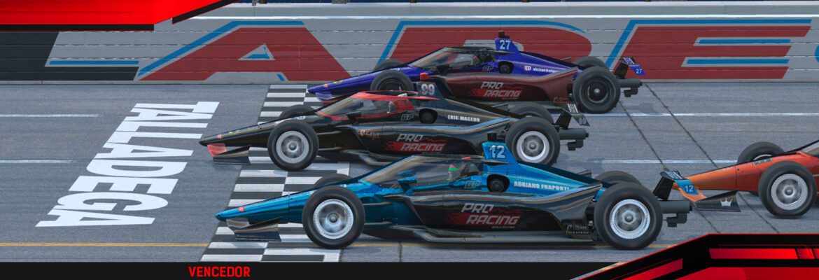 F1BC Indy Series: Eric Macedo (Beneporto) vence por seis milésimos em Talladega