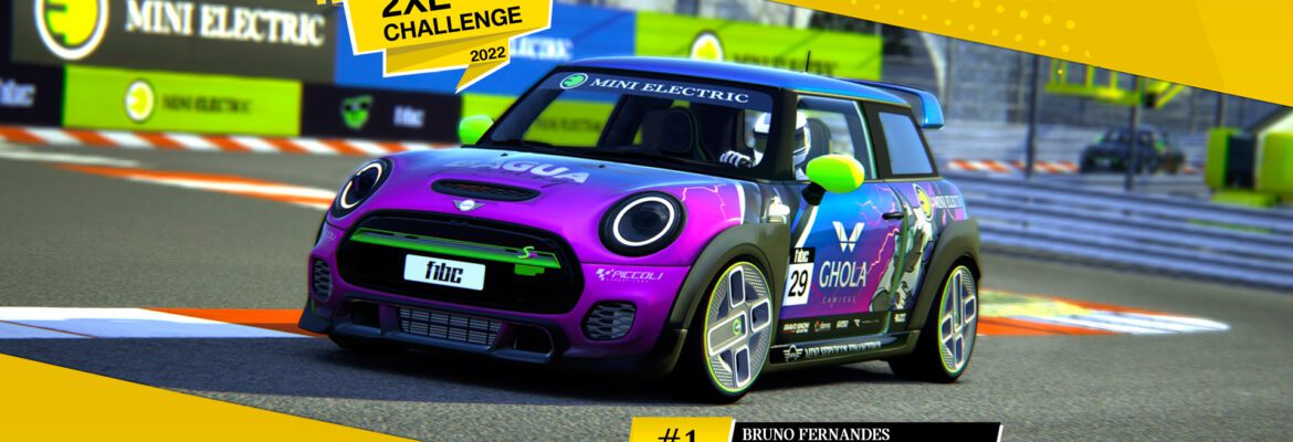 MINI 2XE-Challenge by F1BC: Tradição de Mônaco tem corrida agitada e vitória de Bruno Fernandes