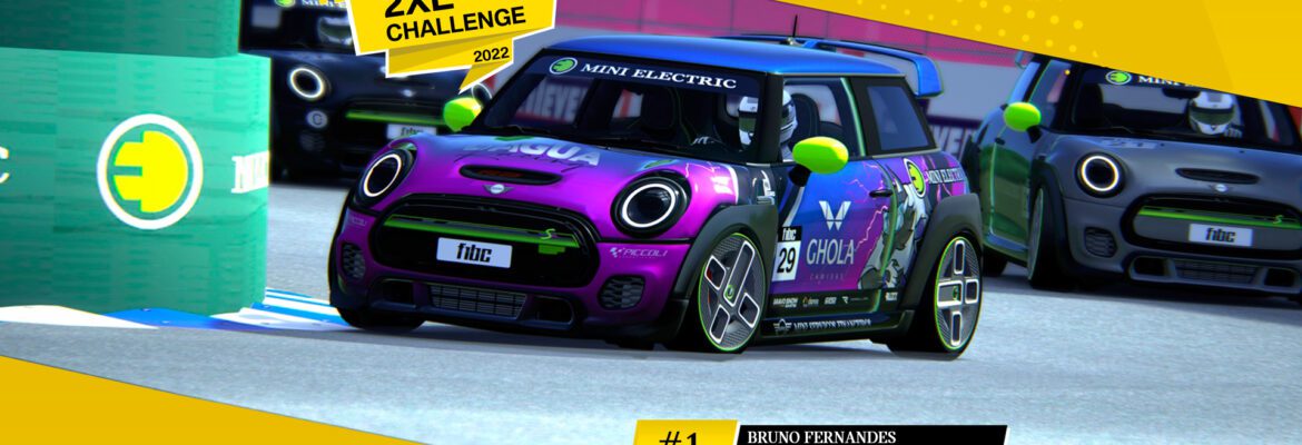 MINI 2XE-Challenge by F1BC: Corrida agitada no México tem nova vitória de Bruno Fernandes