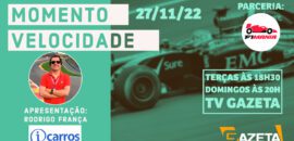 Vídeo: Matías Rossi da Full Time Sports, decisão da Stock Car e iCarros no Momento Velocidade com Rodrigo França
