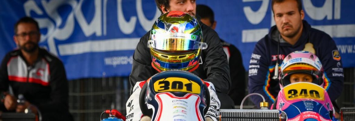Miguel Costa vence bateria e termina primeira etapa do WSK Final Cup no top-10