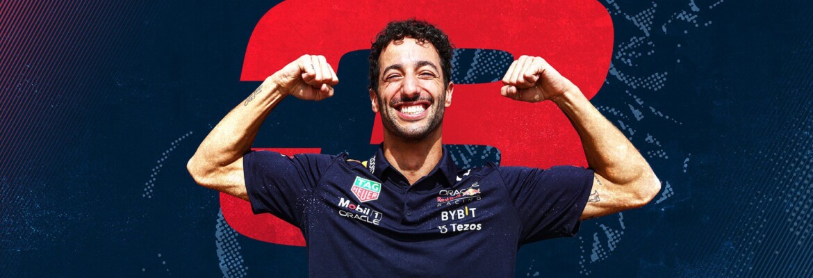 F1: Ricciardo não quer pensar no grid de 2024 agora, mas focar no trabalho com a Red Bull