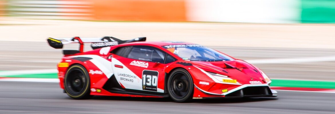 Nelson Piquet Jr. termina no pódio a primeira corrida da final mundial do Lamborghini Super Trofeo em Portugal