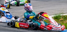 Gabriel Koenigkan é vice-campeão brasileiro de kart na OK Junior FIA