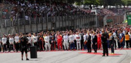 GP São Paulo de F1: IZA canta o Hino Nacional em Interlagos