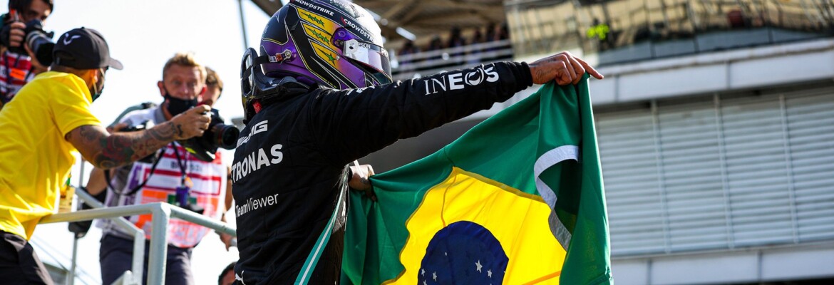 F1: Hamilton já entra no clima para GP de São Paulo