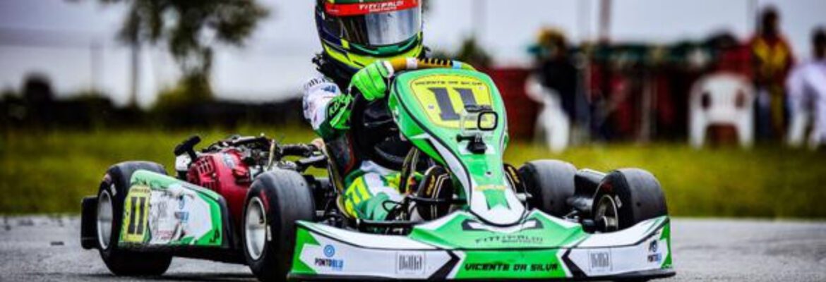 Com apenas 8 anos, Vicente da Silva estreia no maior campeonato americano de kart: SKUSA