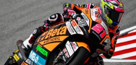 Lopez bate Acosta por 0s001 e é pole na Moto2 em Valência; Fernandez é 3º e Ogura 5º