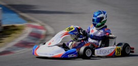Antes da abertura da F4, Lucca Zucchini disputa 2ª etapa da Copa SP de Kart Granja Viana