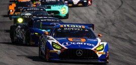 Cacá Bueno e Ricardo Baptista vencem etapa final do Endurance Brasil em Interlagos na GT3