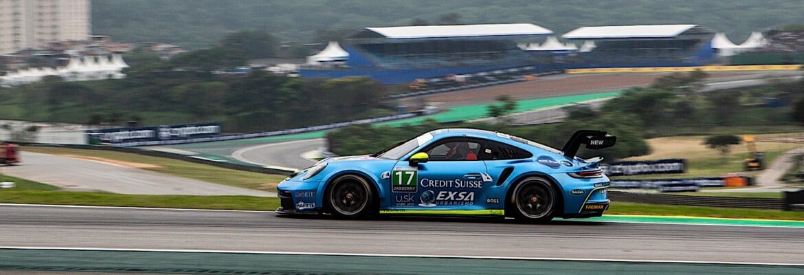 Leonardo Sanchez e Átila Abreu recebem Marçal Müller para os 500 km de Interlagos da Porsche Cup