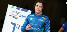 Recordista em Interlagos, Nick Monteiro busca encerrar a temporada da F4 Brasil em alta