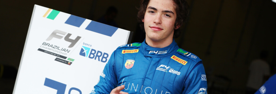 Recordista em Interlagos, Nick Monteiro busca encerrar a temporada da F4 Brasil em alta
