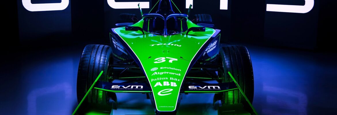 Envision segue mesmo esquema de cores e traz Gen3 verde para Fórmula E em 2023