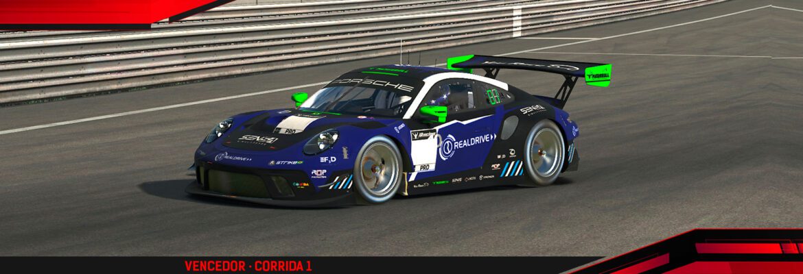 F1BC GT3 iRacing: Garcia e Renan vencem baterias em Spielberg, e Diego Krug é campeão