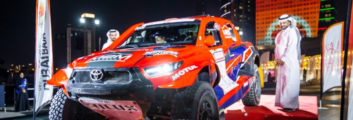 Brasileiro surpreende na estreia nas dunas e domina primeiro dia de rally em Dubai
