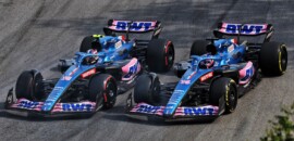 F1: Ocon comemora ter superado Alonso no campeonato de 2022
