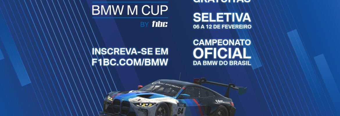 Campeonato oficial da BMW nos Esports abre inscrições para primeira edição de 2023